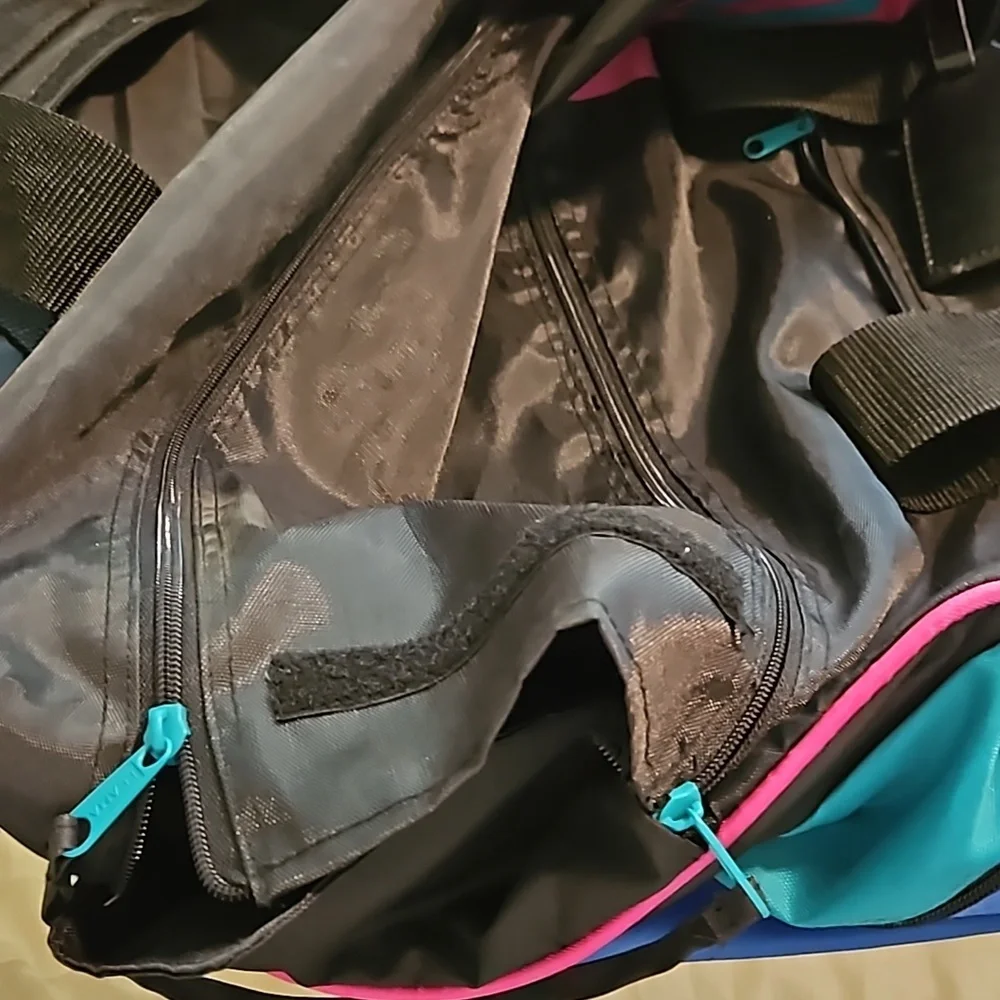 80s Locomotor Sport USA large gym bag duffle bag